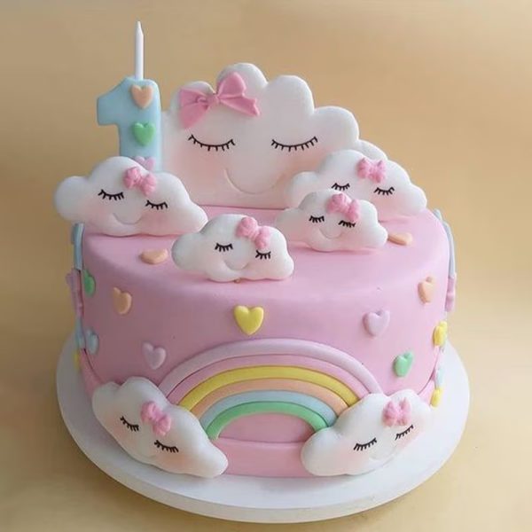 Unicorn 1st B'day Kids Cake