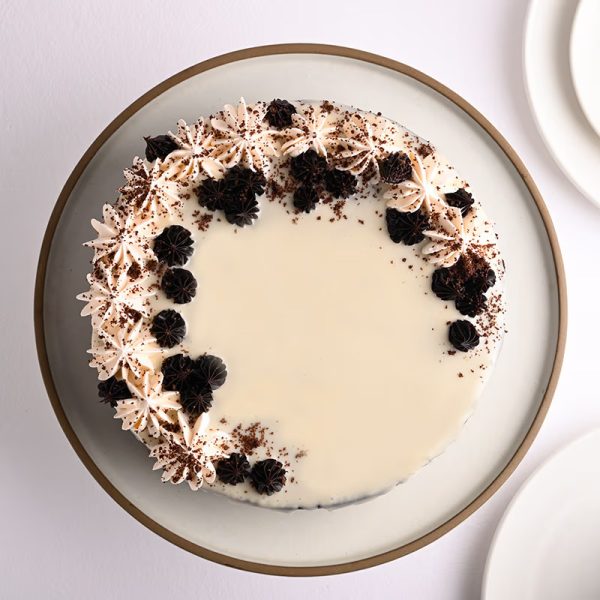 Eggless Chocolate Symphony Cake